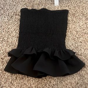 Black tube top